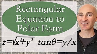 Converting Rectangular Equations to Polar Equations