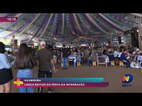 Guabiruba lança editais para Festa da Integração 2026