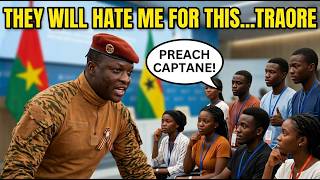 IBRAHIM TRAORE EXPOSES THE MENTAL COLONIZATION BEHIND CHRISTIANITY AND ISLAM RELIGIONS. FULL SPEECH