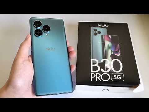 REVIEW: Nuu B30 Pro 5G Smartphone - Impressive 120Hz AMOLED Curved Display, Dimensity 7050! (108MP)