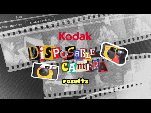 kodak funsaver & kodak powerflash results