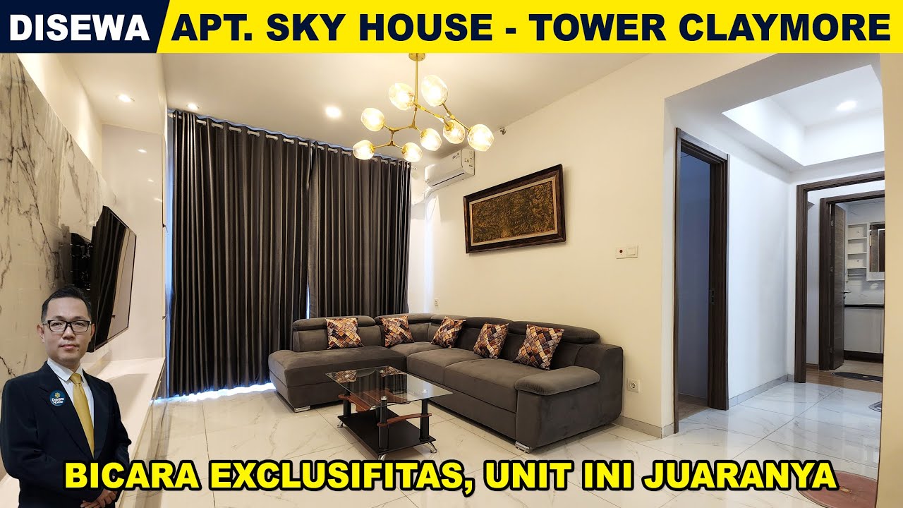 For Rent Sky House Apartment Unit 3 BR Furnished Nice