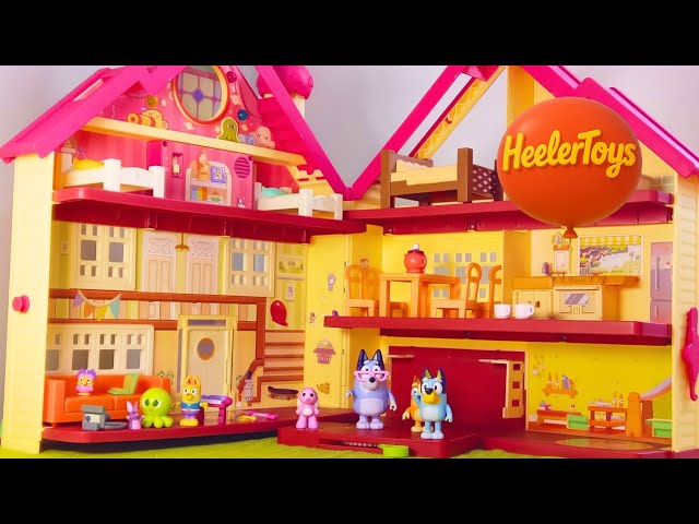 Vídeo relacionado con Bluey. Libro juguete - ¡Imagina y juega! Libro con imanes (Pequeñas manitas)