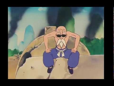 El primer Kame-Hame-Ha [Dragon Ball] / Maestro Roshi apaga fuego