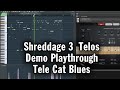 Video 3: Tele Cat Blues - Shreddage 3 Telos Demo Playthrough (Virtual Guitar)
