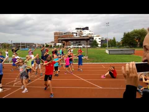 Afsluiting atletiekkamp AC Lyra