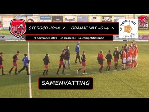 SteDoCo JO14-2 - Oranje Wit JO14-3 (09/11/19)