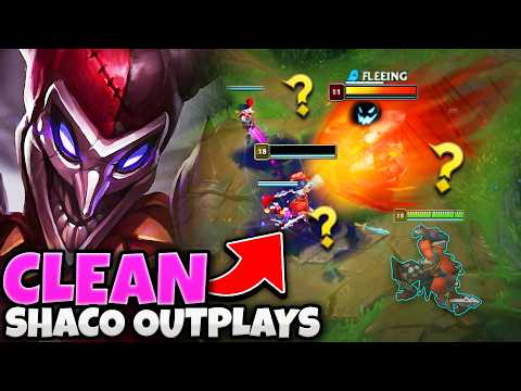 WHEN PINK WARD CATCHES FIRE IN CHALLENGER ELO!! (CLEANEST SHACO PLAYS)