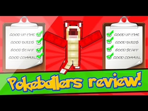 Minecraft: Server review/Showcase - Pixelmon (Latest update) - Pokeballers!