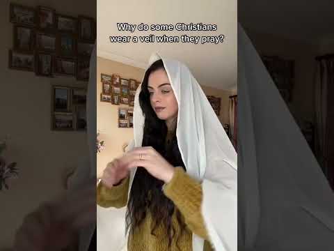 Did you know some Christians veil when they pray? 🤍 #celticarab #christian #arab #middleeastern