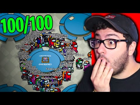 IMPOSTORE SU AMONG US MA contro 100 PERSONE