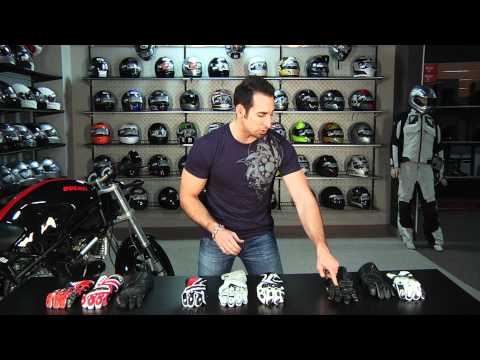 Motorcycle Race Gauntlet Glove Guide 2011 at RevZilla.com