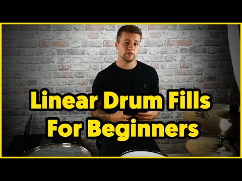 Linear Drum Fills For Beginners - Drum Lesson with ArcheeDrums