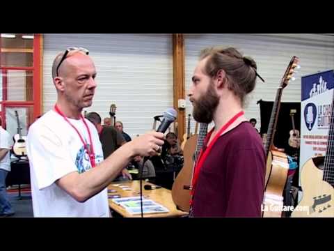 Interview luthier Julien Lebrun à Graines de Guitare 2014