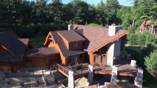 preview picture of video 'Custom Timber Frame Home | Eagle River WI'