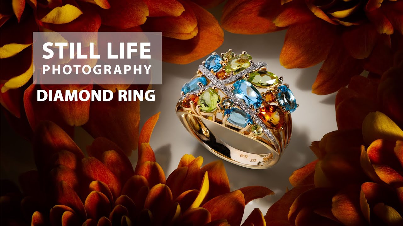 Still life photography of diamond ring by martin pitonak