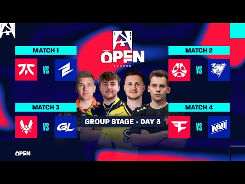 BLAST Premier Open London, Day 3 - Fnatic vs ECSTATIC, M80 vs VP, Vitality vs GL, FaZe vs NAVI