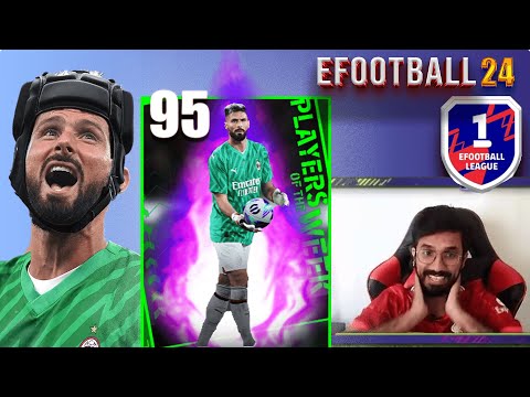 We used 95 rated GIROUD as Goalkeeper in Division 1 | Road to Division 1 | PC | Steam