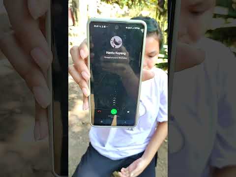 ditelf0n h4ntu kuyan9😱 #shorts