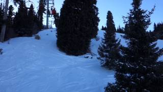 preview picture of video 'Karakol, Kyrgyzstan, 14.12.2013, ski lift'