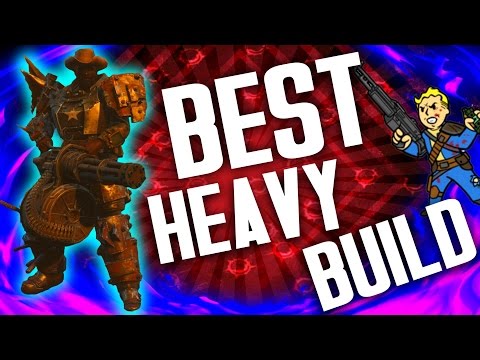Fallout 4 Builds - The Gunzerker - Best Heavy Weapons Build