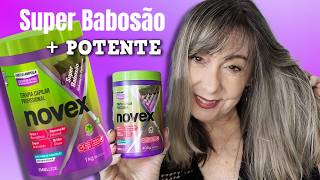 💜NOVEX SUPÉR BABOSÃO COM EFEITO AMPOLA E NOVOS ATIVOS low poo