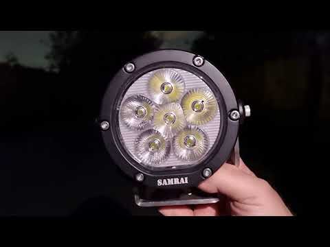 Светодиодная фара 60W - Дальнего света - RPO 1760RS (Spot 45°) (светодиоды Osram)