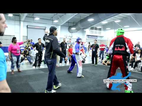 Ross Levin v Unk - Men's Team Sparring - 2015 Grand Slam Open Nationals