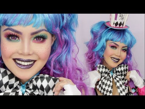 Mad Hatter Halloween Makeup Tutorial | AnnaMariaPDT | 2017