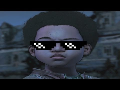 AJ Swears - All Choices - The Walking Dead The Final Season