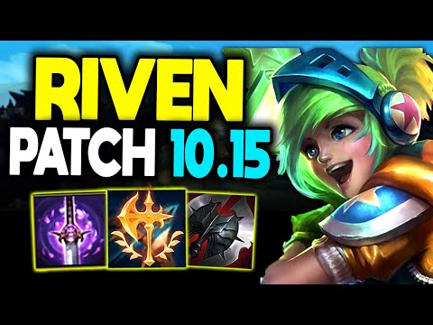 BEST RIVEN LETHALITY BUILD FOR PATCH 10.15+ - SEASON 10 RIVEN TOP LANE GUIDE