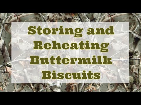 Storing and Reheating Buttermilk Biscuits
