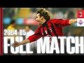 Shevchenko scores two in goalfest | AC Milan 6-0 Fiorentina | Full Match 2004-05