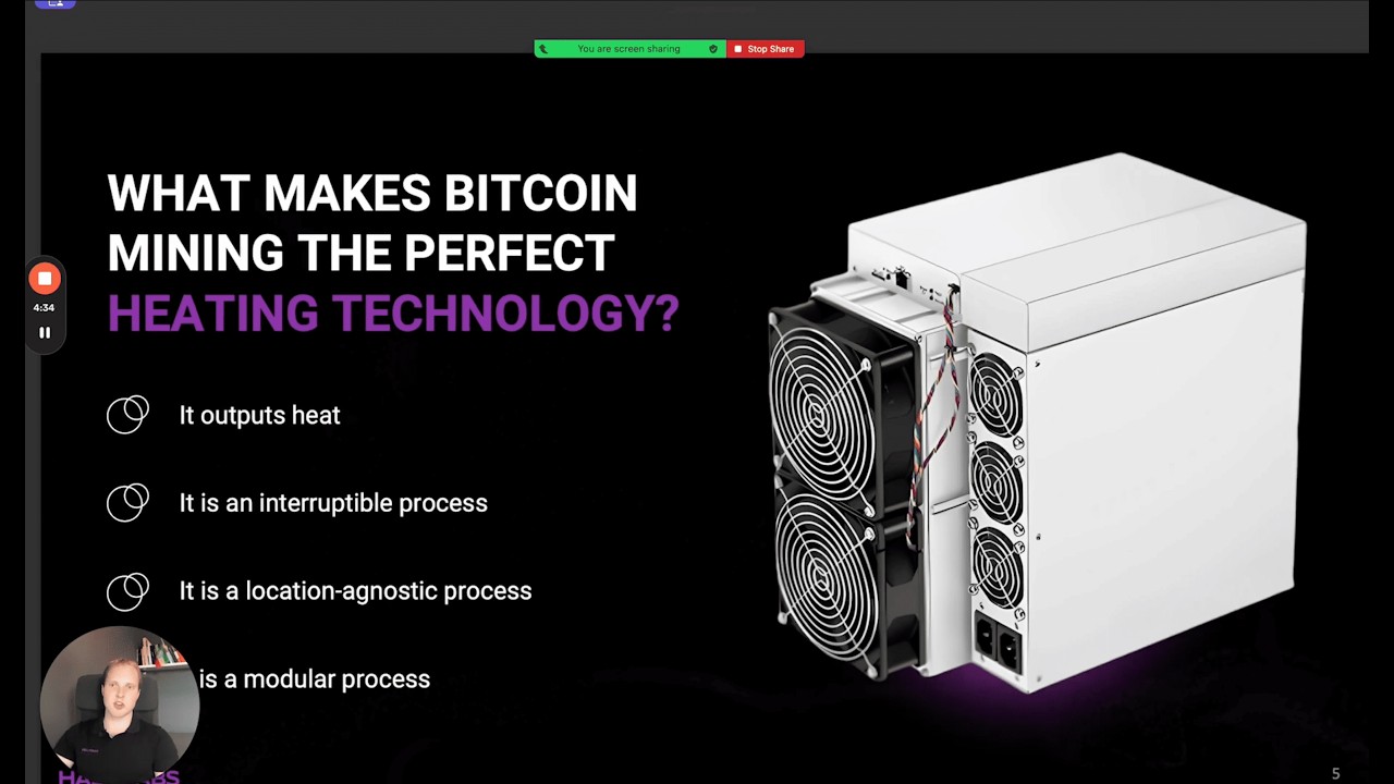 Bitcoin Mining Heat Reuse - Presentation