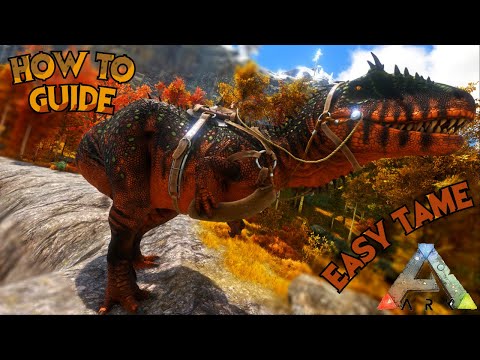 HowTo:Perfect Tame Carcharodontosaurus | Ark:Survival Evolved