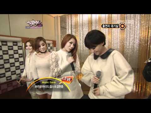 111104 Brown Eyed Girls@ Waitng room M.Bank