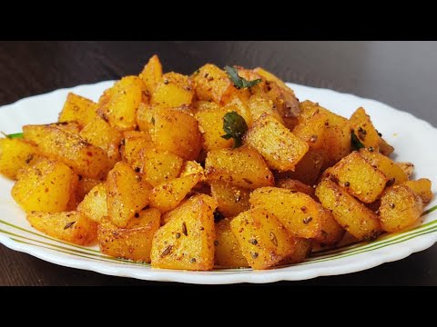 Simple and tasty potato fry recipe/dry potato fry/crispy potato fry