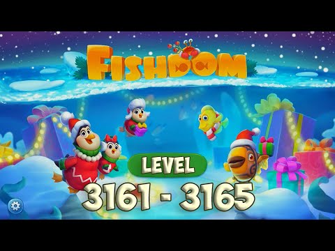 Fishdom level 3161 - 3165 HD