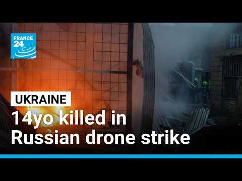 Ukraine: Deadly Russian drone strike hits central Kyiv