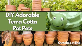 Diy Patio Pets: Creative Clay Pot Decor For Your Garden