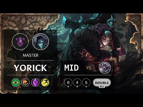 Yorick Mid vs Kassadin - BR Master Patch 9.24