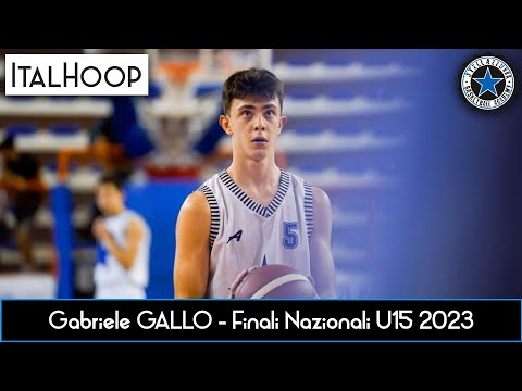 Gabriele Gallo - Finali Nazionali U15 2023