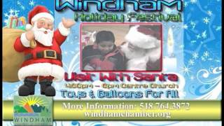 preview picture of video 'WYBN'S TV Ad for Windham  NY Holiday Festival 2014'