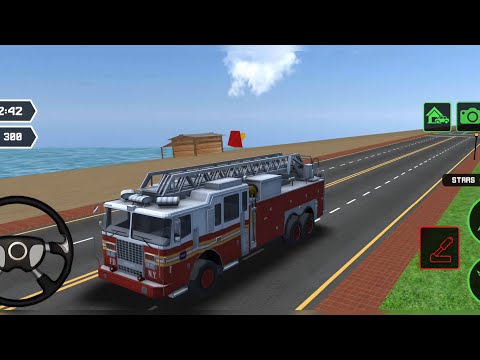 FIRE TRUCK RESCUE DRIVING SIM ANDRIOD GAMEPLAY #1 GALAXY M32 5G GAMEPLAY