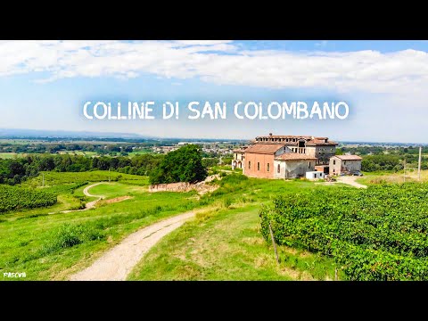 Flight over the Hills of San Colombano al Lambro - 4K