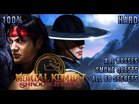 Mortal Kombat Shaolin Monks - Full Playthrough 100% - Hard - by zBlake