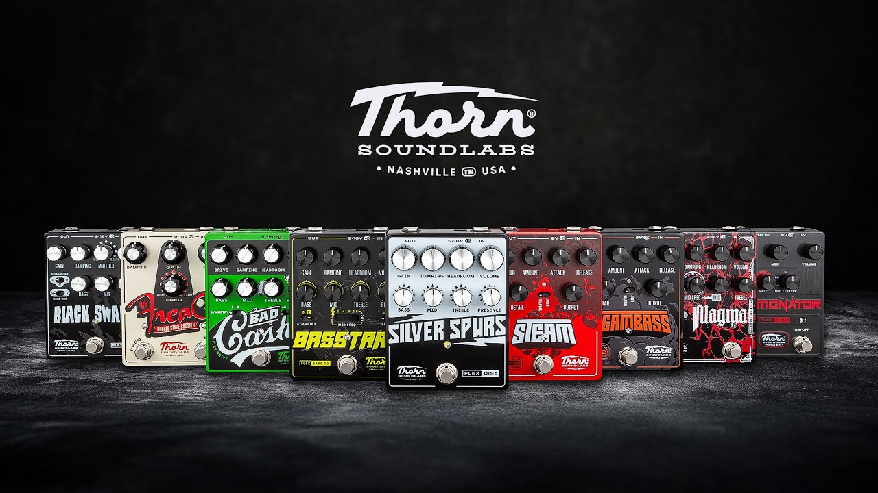 This is what our pedals ACTUALLY sound like (Full Demo) | THORN SOUNDLABS - YouTube