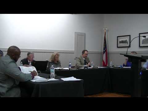 Hoschton Work Session PT 1 November 12, 2019