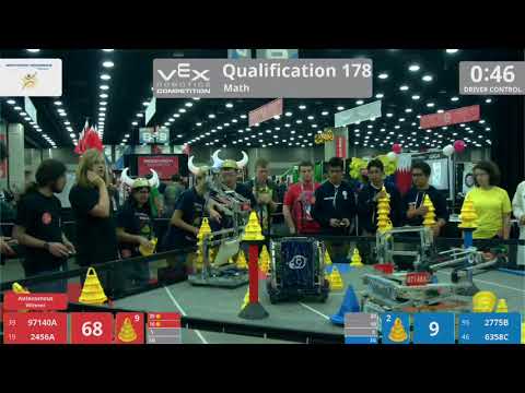 2018 VRC Math Q178 - 97140A 2456A vs 2775B 6358C - 101 to 35