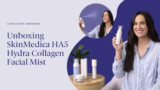 SkinMedica HA5 Hydra Collagen Hydrating Facial Mist Unboxing